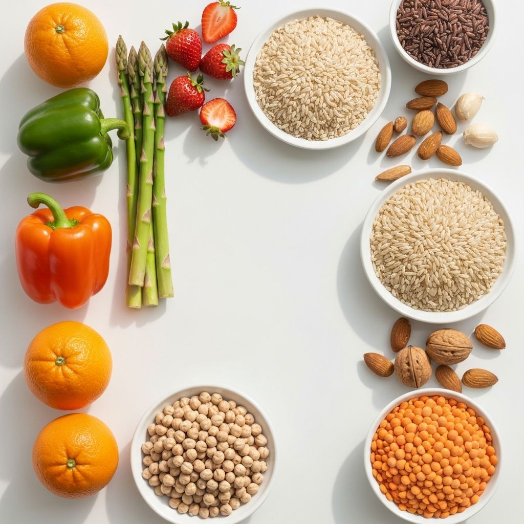 Nutritious real foods emphasizing quality and variety